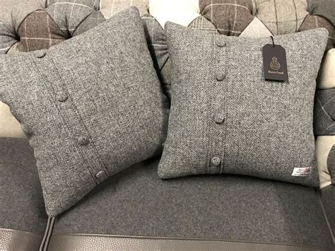 tweed cushions for sale.